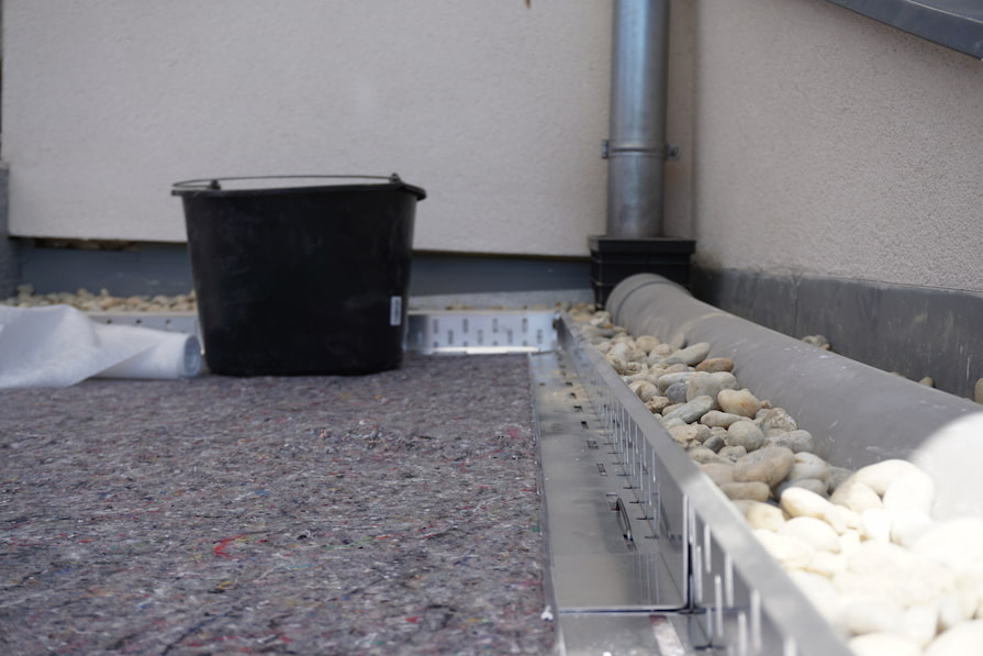 Separační geotextilie ve skladbě zelené střechy