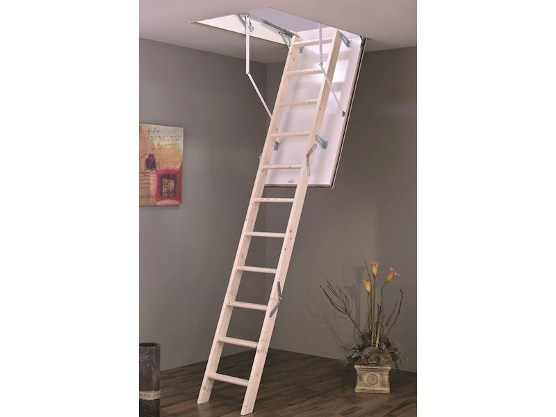 Dřevěné půdní schody Minka