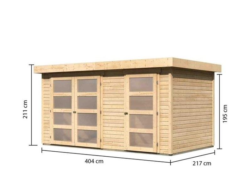 Dřevěný zahradní Mühlentrup