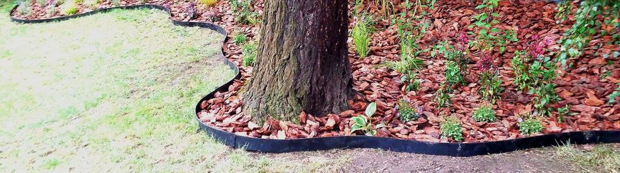 Neviditelné obrubníky kolem záhonu