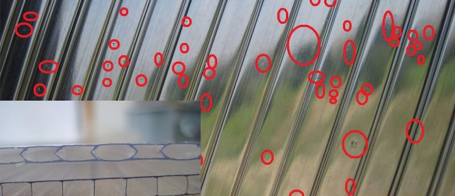 Polykarbonát s příměsí