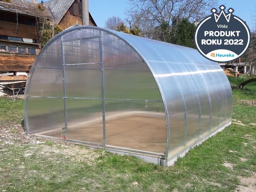 Recenze polykarbonátového skleníku DODO 3,3×4 m