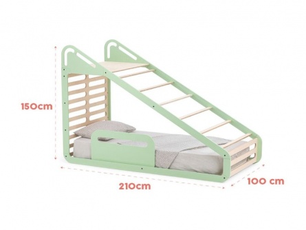 Dřevěná Montessori postel Sleepy