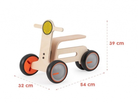 Dřevěné auto a chodítko Ambulance