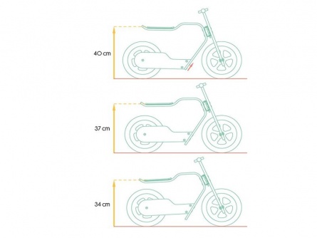 Dřevěné balanční kolo RideMe