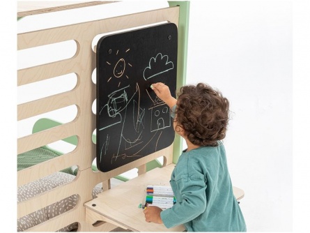 Dřevěný psací stůl a houpačka k posteli Sleepy