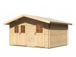 Dřevěný zahradní domek Karibu Lagor 1