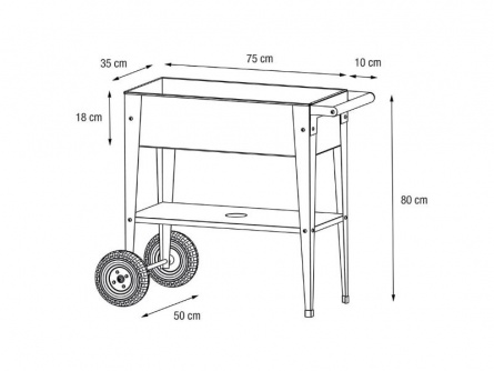 Herstera Garden Barcelona 47 l