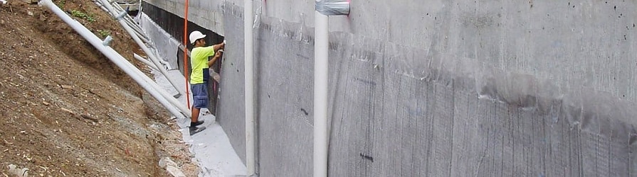 Nopová folie instalovaná při rekonstrukci domu