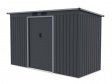 Plechový zahradní domek Halle 94 antracit