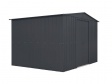 Plechový zahradní domek Globel 108 (antracit)