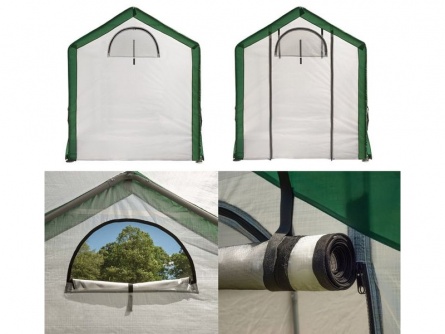 ShelterLogic 1,8 × 2,4 m bílo-zelená