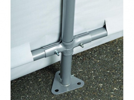 ShelterLogic 2,4 × 2,4 m šedá