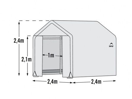 ShelterLogic 2,4 × 2,4 m
