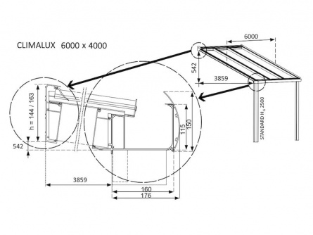 Skylux Climalux, délka 6 m