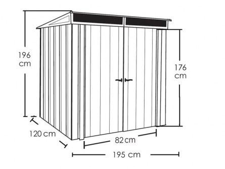Spacemaker 64 s posuvnými dveřmi