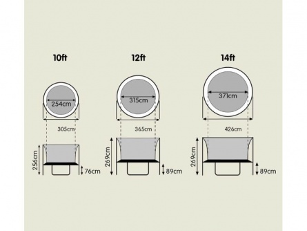 Trampolína Genius 12