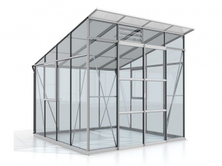 Vitavia Playa 7600 sklo 3 mm + PC 6 mm stříbrný