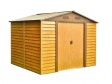 Kovový zahradní domek Maxtore Wood 1112